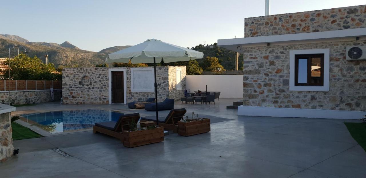 Double Bee Villa With Private Pool Agios Konstantinos  Dış mekan fotoğraf