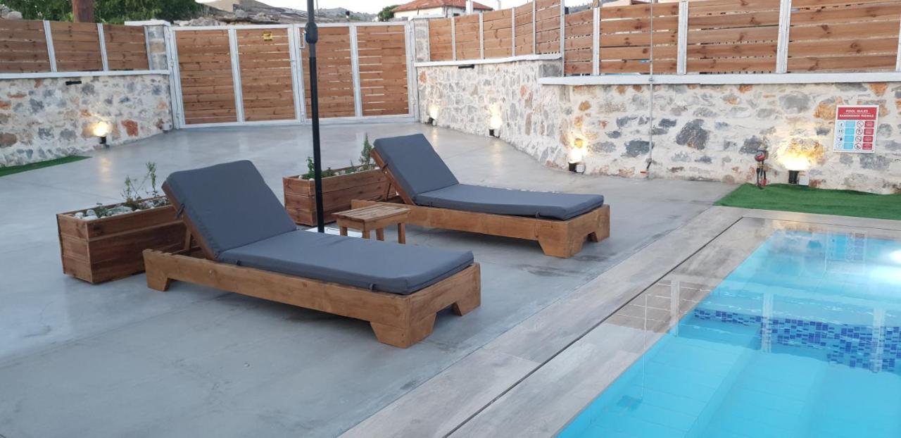 Double Bee Villa With Private Pool Agios Konstantinos  Dış mekan fotoğraf